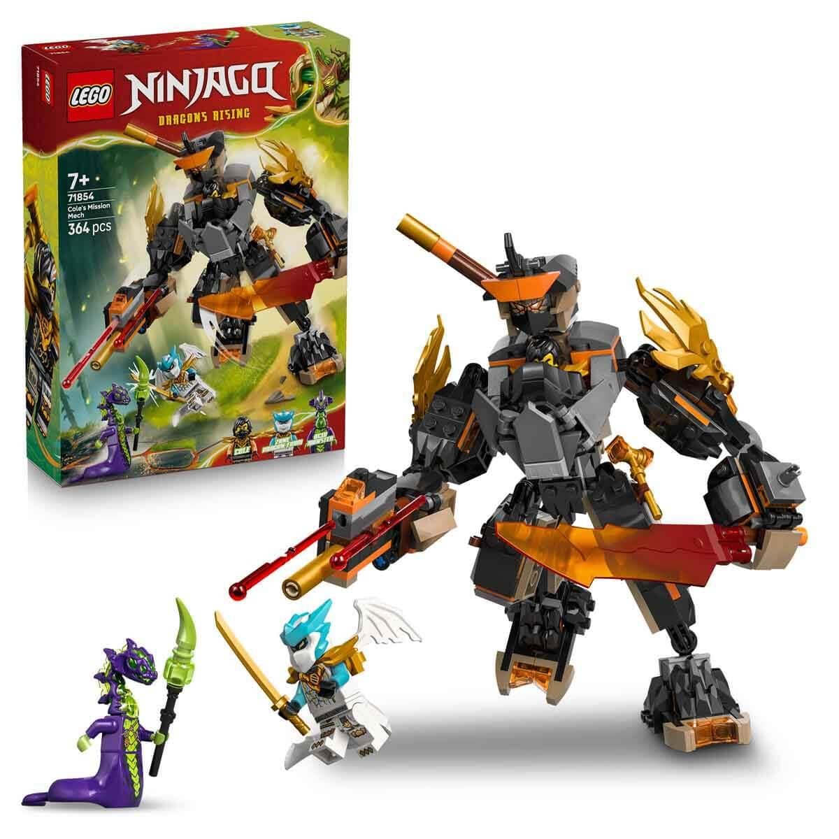 LEGO NINJAGO COLE’UN GOREV ROBOTU VE EJDERHA ZANE 71854 Diğer LSL71854