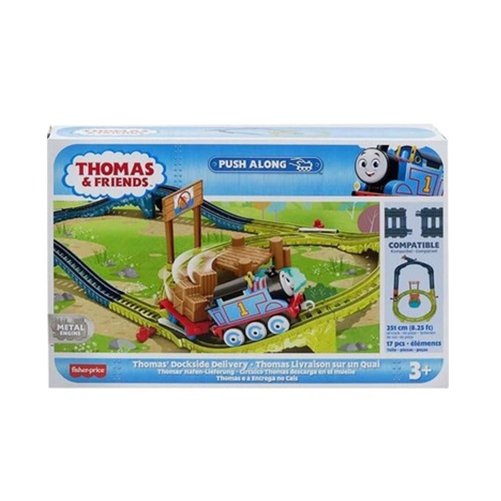 THOMAS VE ARKADASLARI TREN SETI (SUR-BIRAK) THOMAS DOCKSIDE DELIVERY HGY82-HPM64 Diğer HPM64