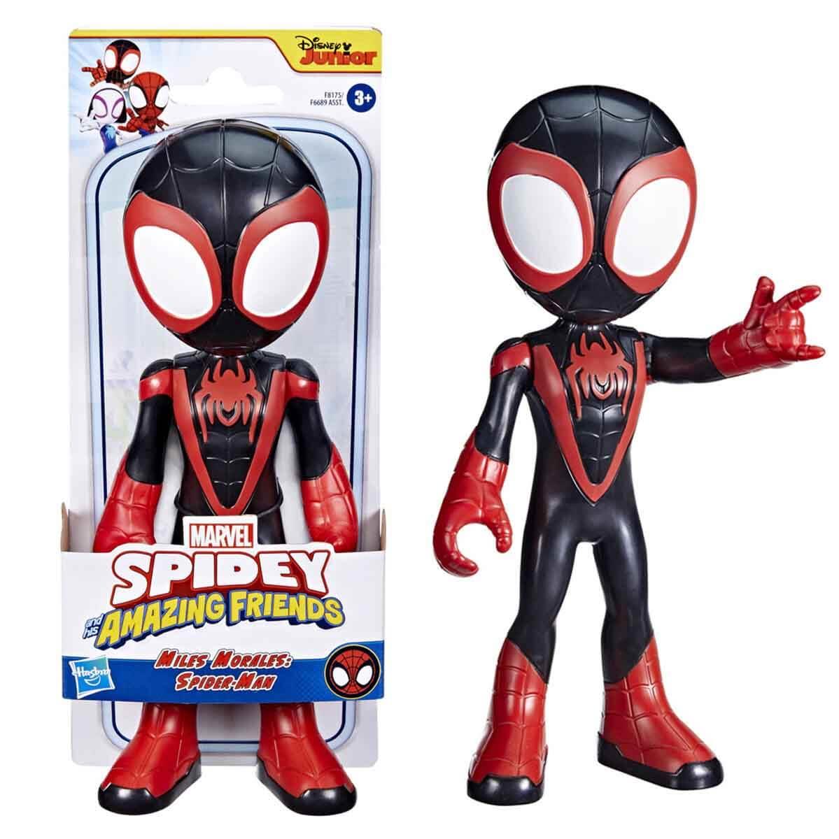 SPIDEY AMAZING FRIENDS DEV FIGUR MILES MORALES F6689-F8175 Diğer F8175