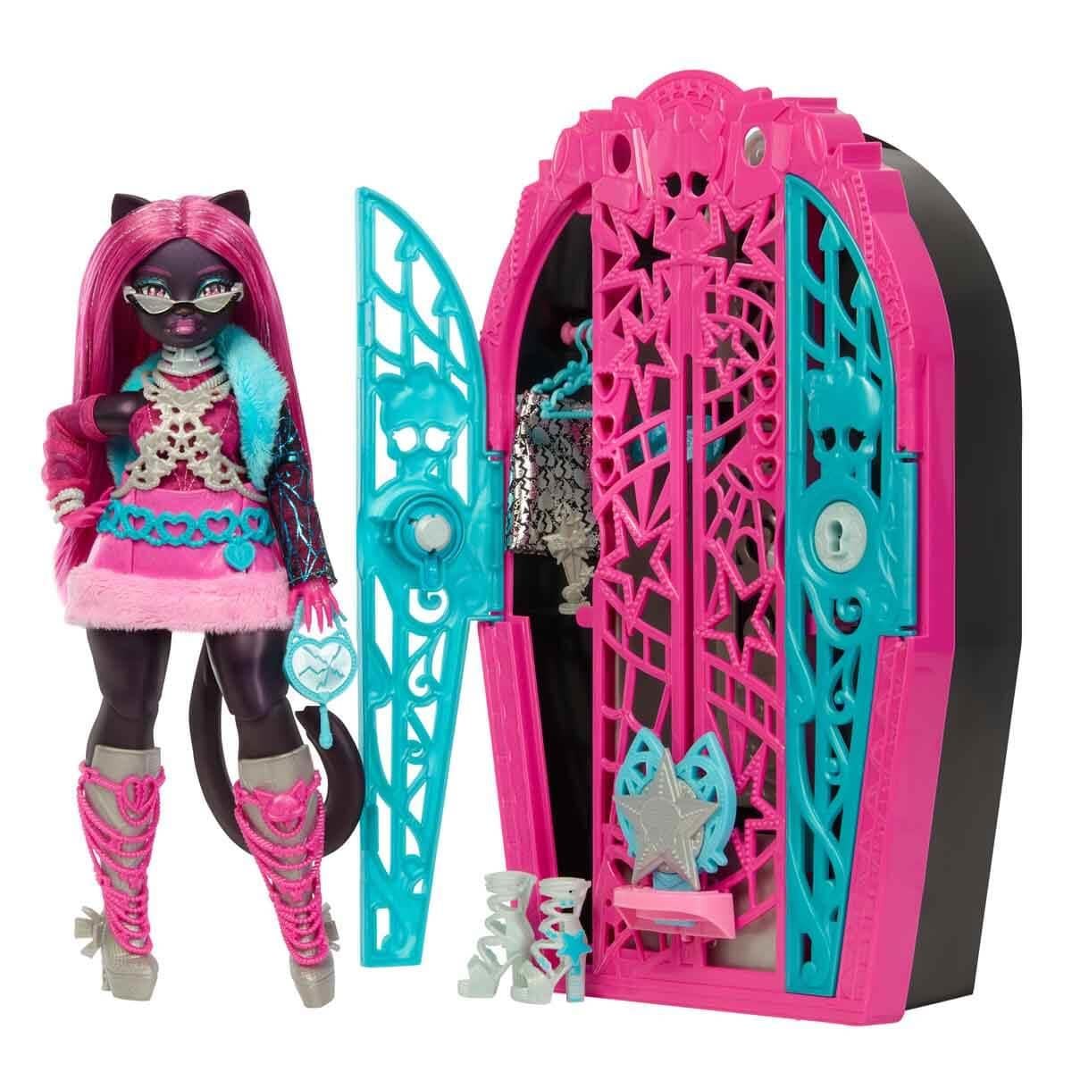 MONSTER HIGH GIZEMLI ARKADASLAR OYUN SETI CATTY NOIR JBG79-JBG82 Diğer JBG82