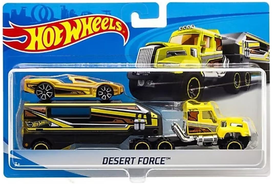 Hot Wheels Taşıyıcı Tırlar Desert Force BDW51-HXN89 Hot Wheels HXN89