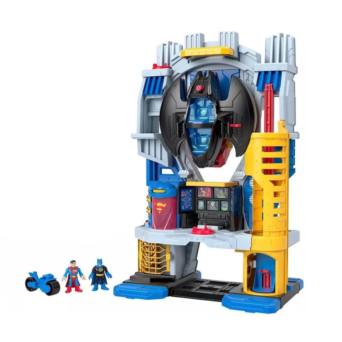 IMAGINEXT DC SUPER FRIENDS ULTIMATE HEADQUARTERS SESLI VE ISIKLI MACERA OYUN SETI HNW08 Diğer HNW08