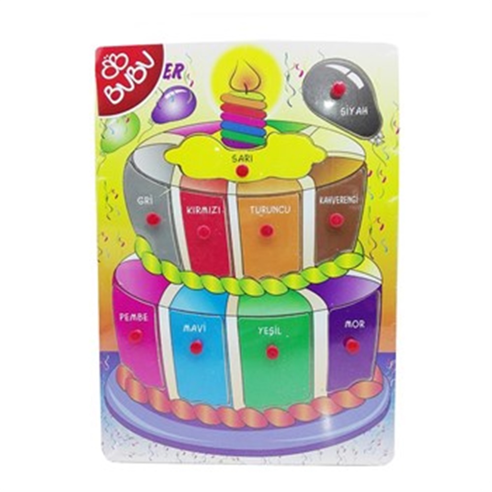 Ahşap Puzzle Renkler