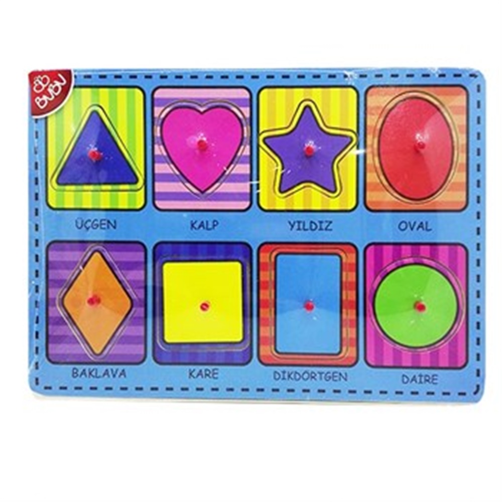 Ahşap Puzzle Şekiller