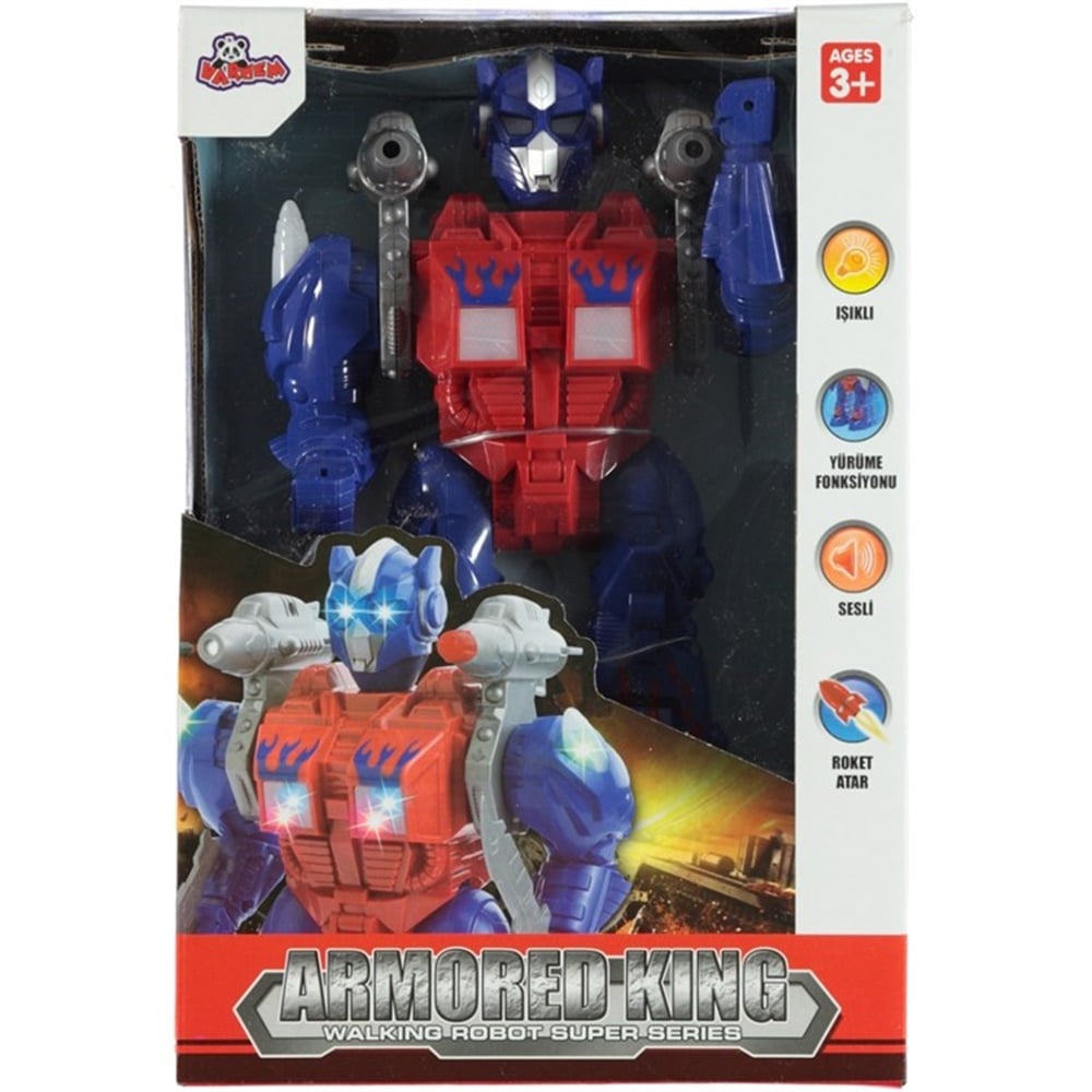Armored King Robot Işıklı Ve Sesli
