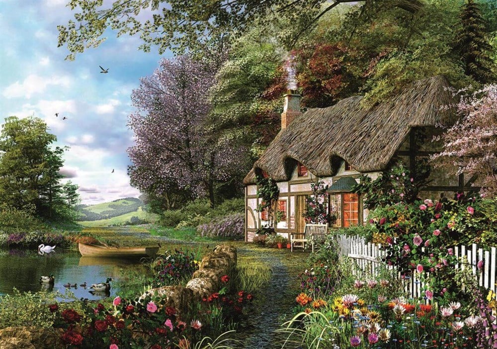 Art Puzzle 1000 Parça Charming Nook HD 10297 Art Puzzle HD 10297