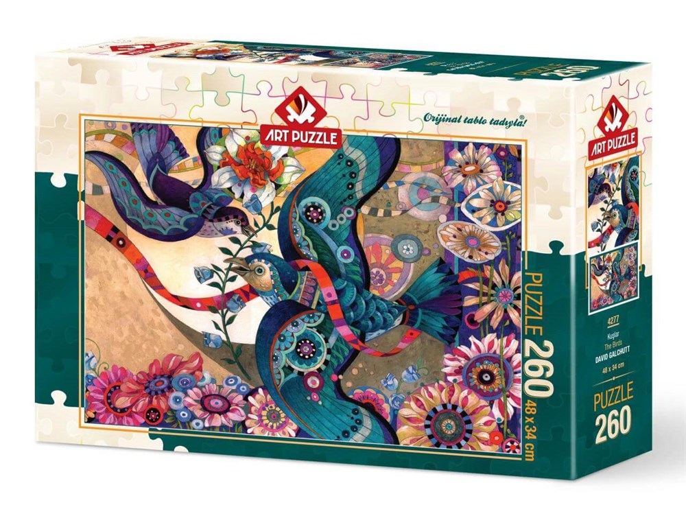 Art Puzzle 260 Parça Kuşlar HD 4277 Art Puzzle HD 4277