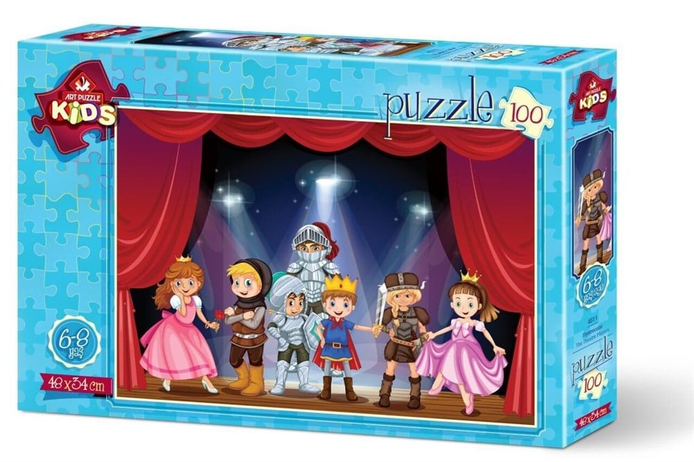 Art Puzzle Tiyatrocular 100 Parça Yapboz HD 4511 Art Puzzle HD 4511