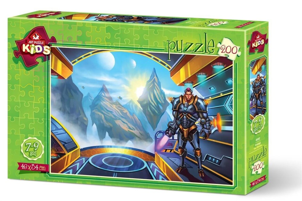 Art Puzzle Savaşçı 200 Parça Yapboz HD 4532 Art Puzzle HD 4532