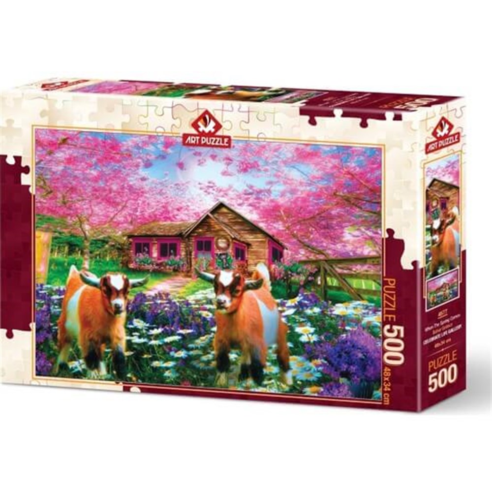 Art Puzzle 500 Parça Bahar Gelince Art Puzzle HD4577