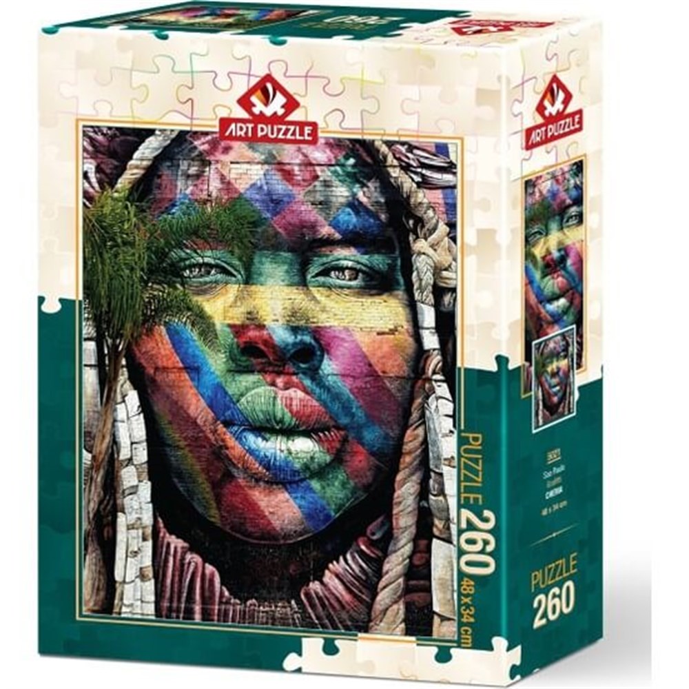 Art Puzzle 260 Parça Grafitti Sao Paulo Art Puzzle HD5021