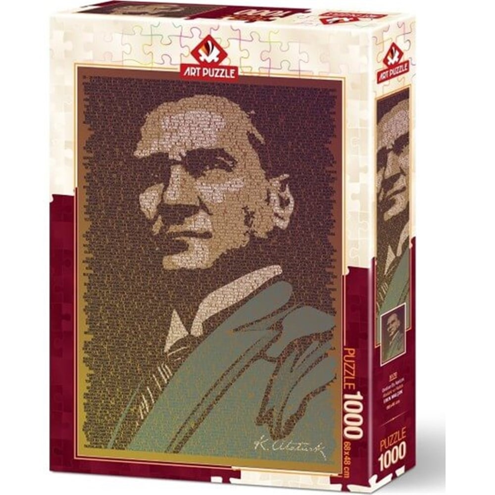 Art Puzzle 1000 Parça Atatürk Ve Nutuk Art Puzzle HD5170