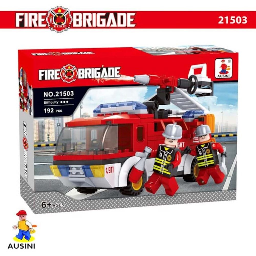 Bricks 192 Parça İtfaiye Seti 21503 Ausini 21503