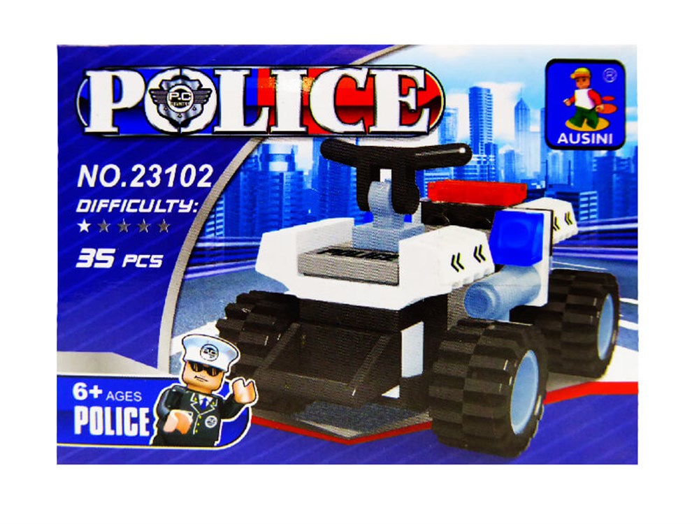 Ausini 35 Parça Polis Seti 23102 Ausini 23102