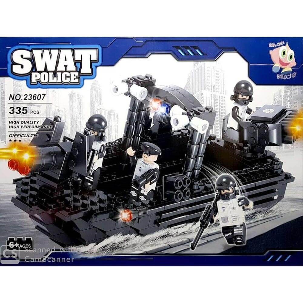 Bricks 335 Parça Swat Polıs 23607 Ausini 23607