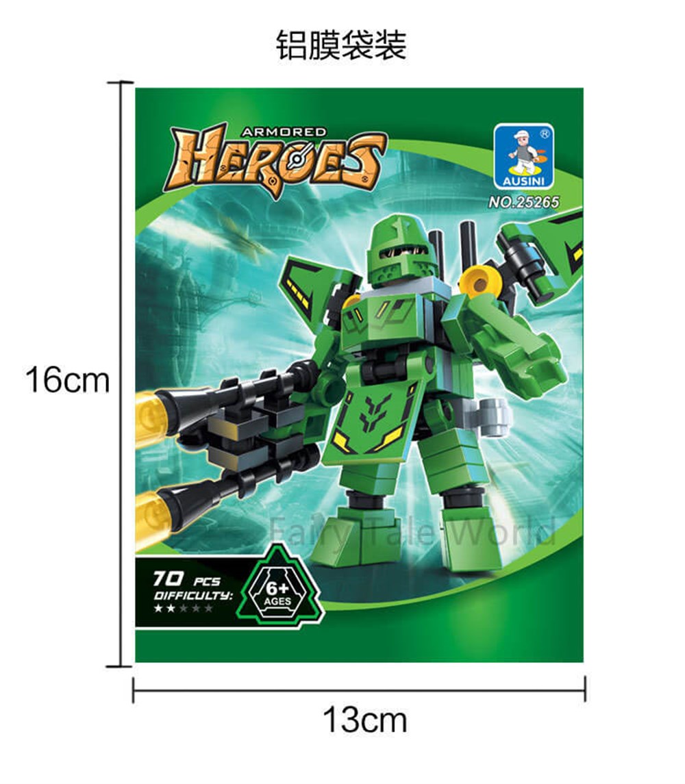 Ausini 70 Parça Heroes 25265 Ausini 25265
