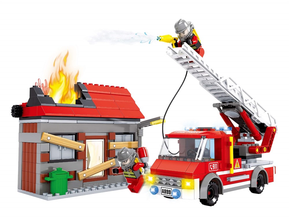 Ausini 355 Parça İtfaiye Set Ausini BIG21705