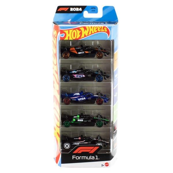 HOT WHEELS FORMULA 1 TEMALI BESLI ARAC SETI JGF58 Diğer JGF58