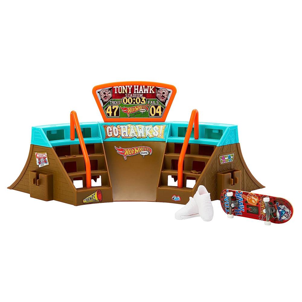 Hot Wheels Skate Parmak Kaykay Macerasına Başlangıç Setleri HGT91-HPG34 Hot Wheels HPG34