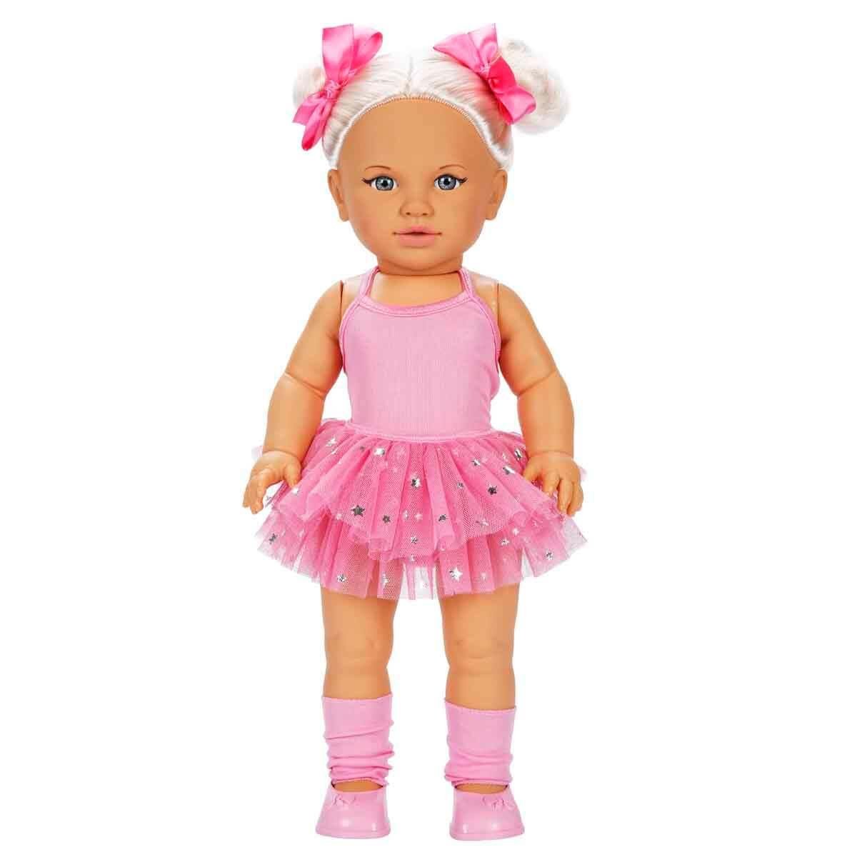 Tina Ballerina Bebek 45 cm Koyu Pembe Sunman S00006455 KP