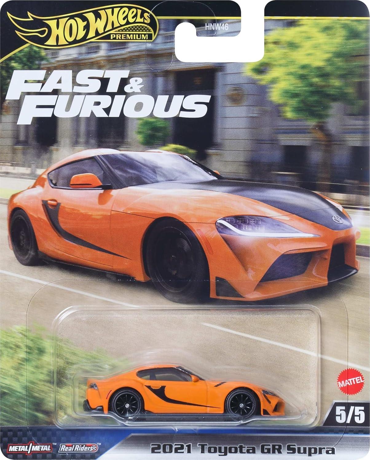 HOT WHEELS PREMIUM FAST & FURIOUS 2021 TOYOTA GR SUPRA HNW46-JBM00 Diğer JBM00