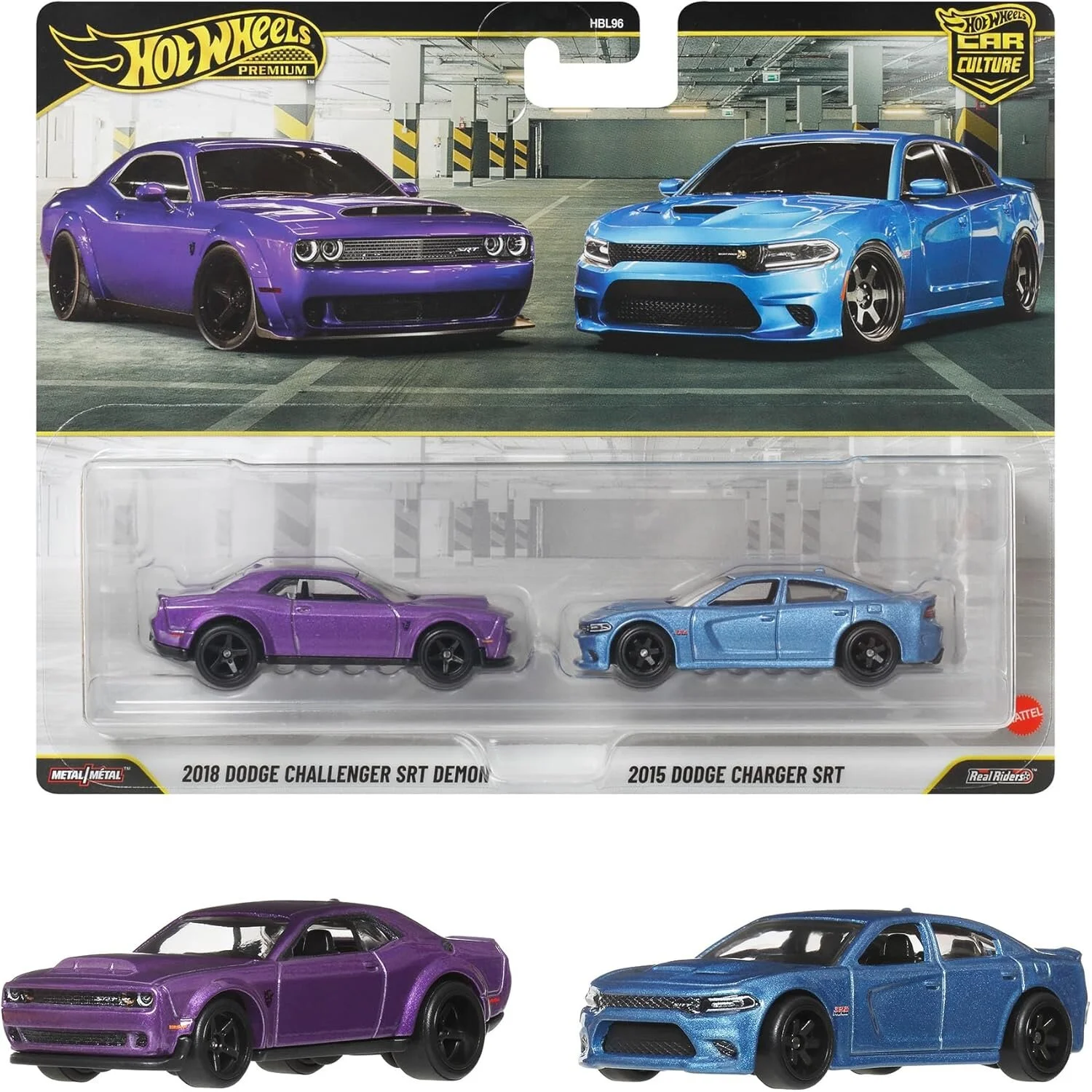 HW PREMIUM 2LI PAKET 2018 DODGE CHALLENGER SRT DEMON & 2015 DODGE CHARGER SRT HBL96-JHW47 Diğer JHW47