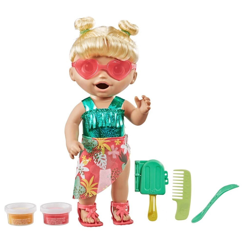 Baby Alive Bebeğimle Yaz Eğlencesi - Sarışın F1680 Baby Alive F1680