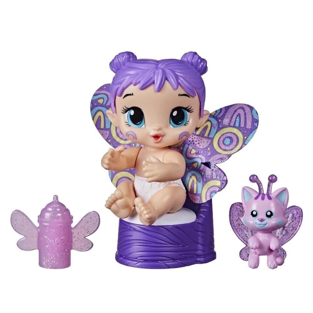 Baby Alive GloPixies Minik Peri Bebek Rainbow F2596 Baby Alive F2596