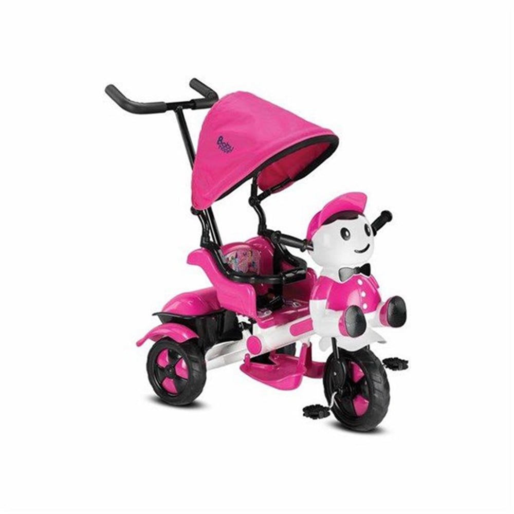 Baby Hope Yupp Üç Tekerli Kontrollü Bisiklet Pembe Baby Hope 125 50P