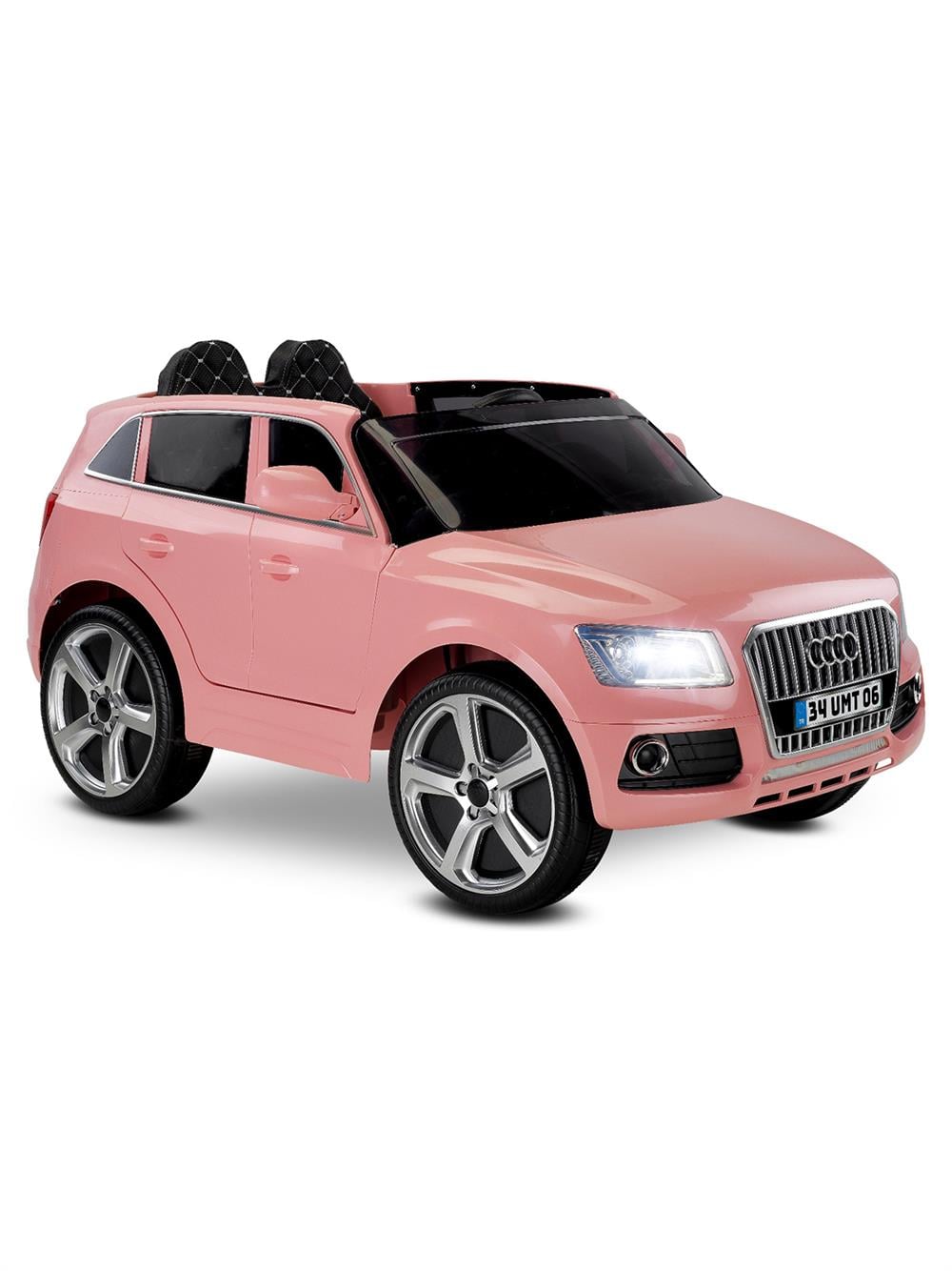 Babyhope Q-SUV 12 Volt Akülü Uzaktan Kumandalı Araba Pudra/Toz Pembe Babyhope BYB QSV007 PD