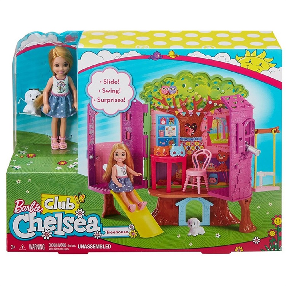 Barbie Chelsea'nin Ağaç Evİ FPF83