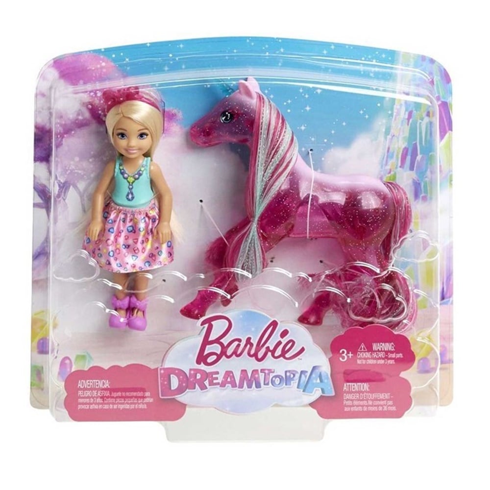 Barbie Dreamtopia Chelsea ve Tek Boynuzlu Atı FPL82