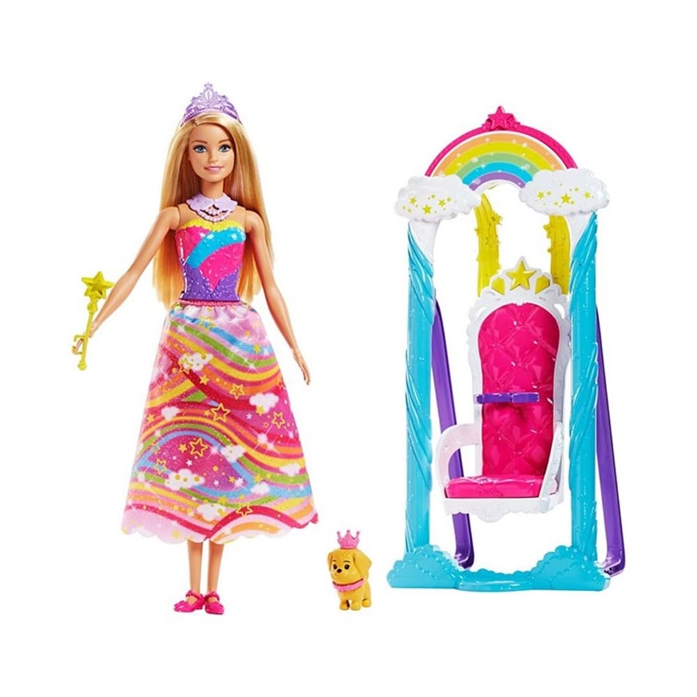 Barbie Dreamtopia Gökkuşağı Prensesi Ve Salıncağı FJD06