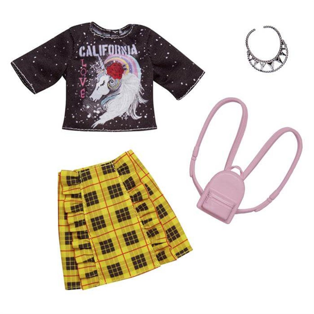 Barbie'nin Son Moda Kıyafetleri FYW85-FXJ11 Barbie FXJ11