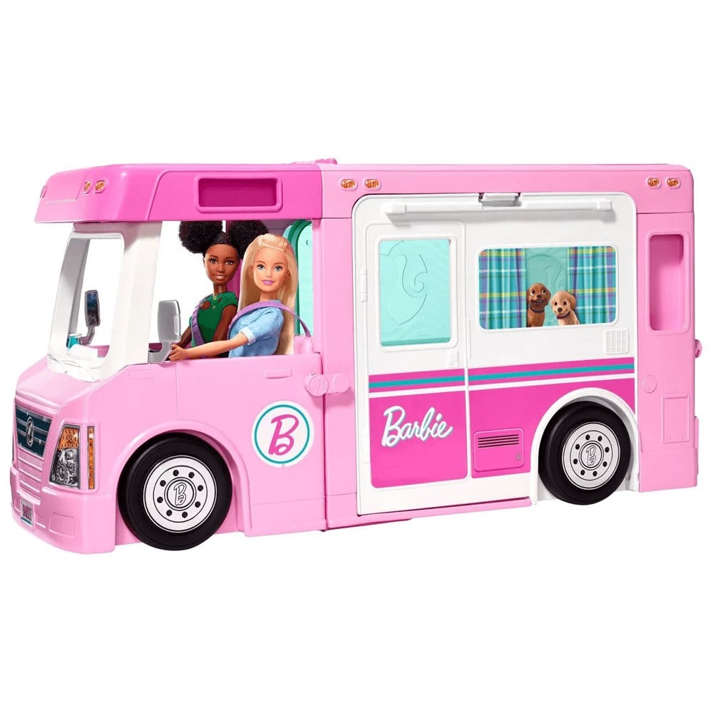 Barbie'nin Üçü Bir Arada Rüya Karavanı GHL93 Barbie GHL93