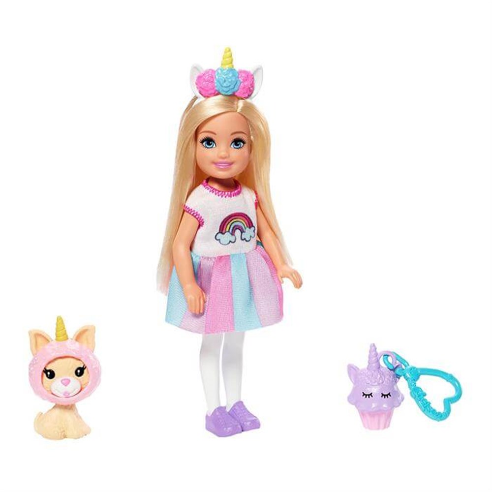 Barbie Kostümlü Chelsea Ve Hayvancığı Oyun Setleri GHV69-GHV70 Barbie GHV70