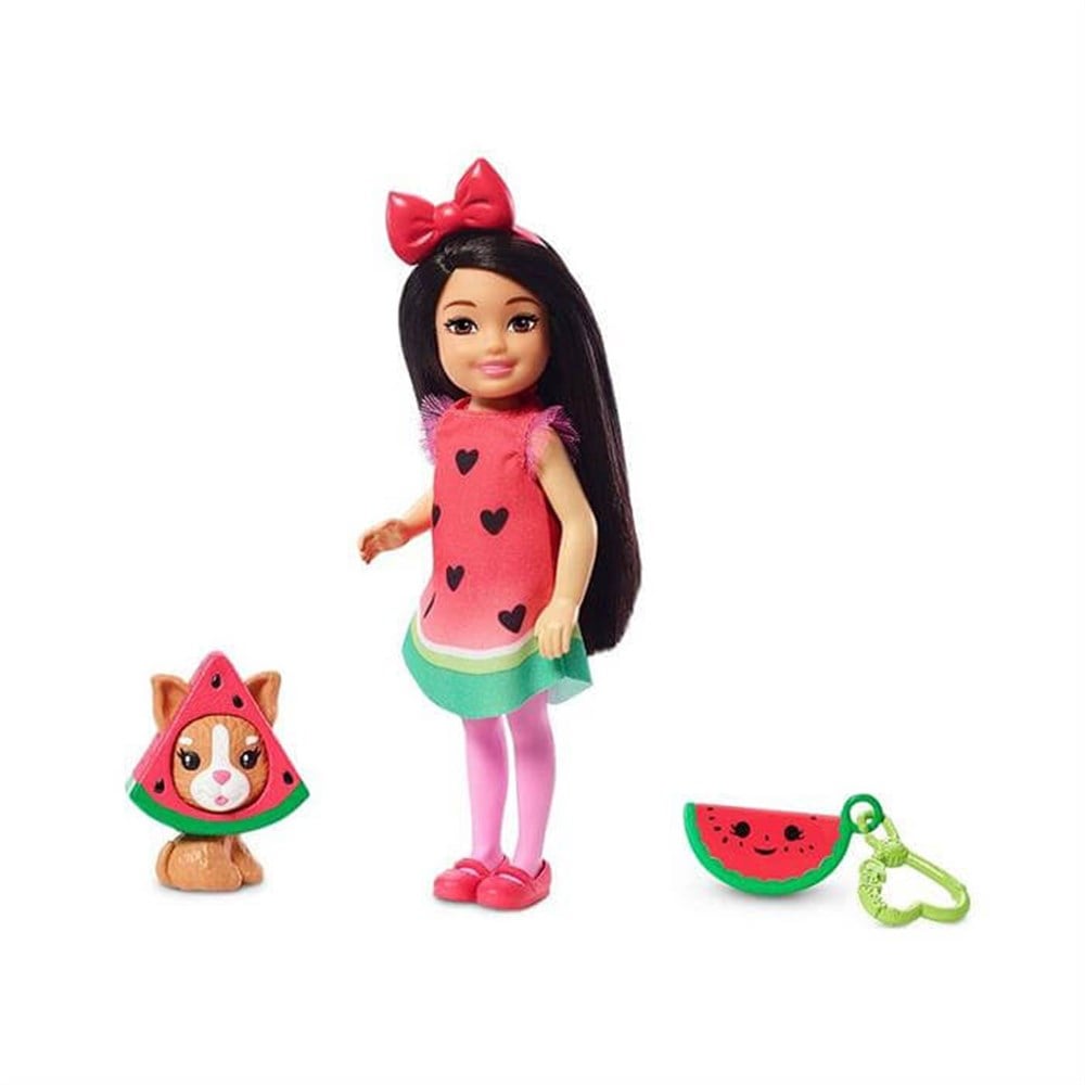 Barbie Kostümlü Chelsea Ve Hayvancığı Oyun Setleri GHV69-GHV71 Barbie GHV71