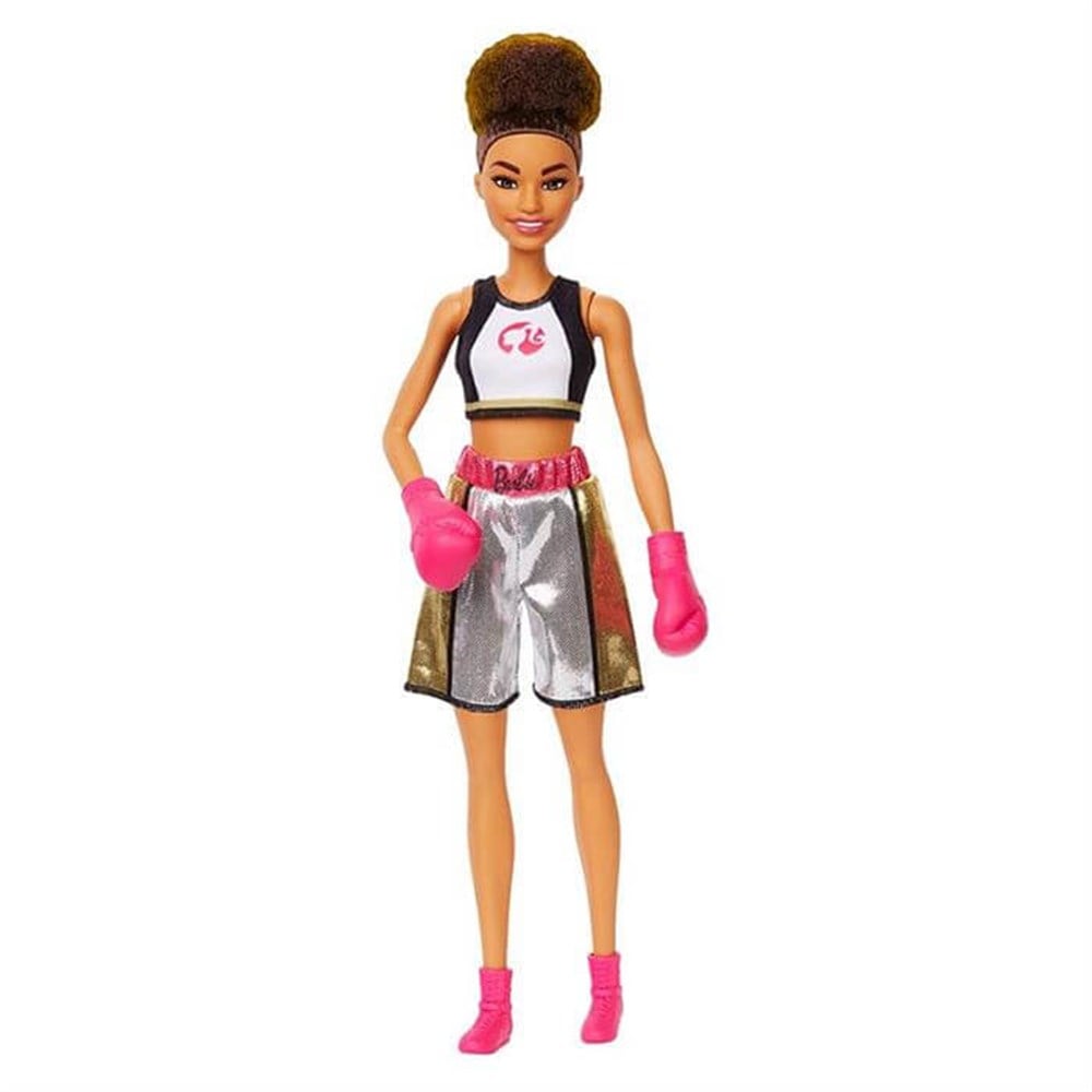 Barbie Kariyer Bebekleri Bokscu DVF50-GJL64 Barbie GJL64