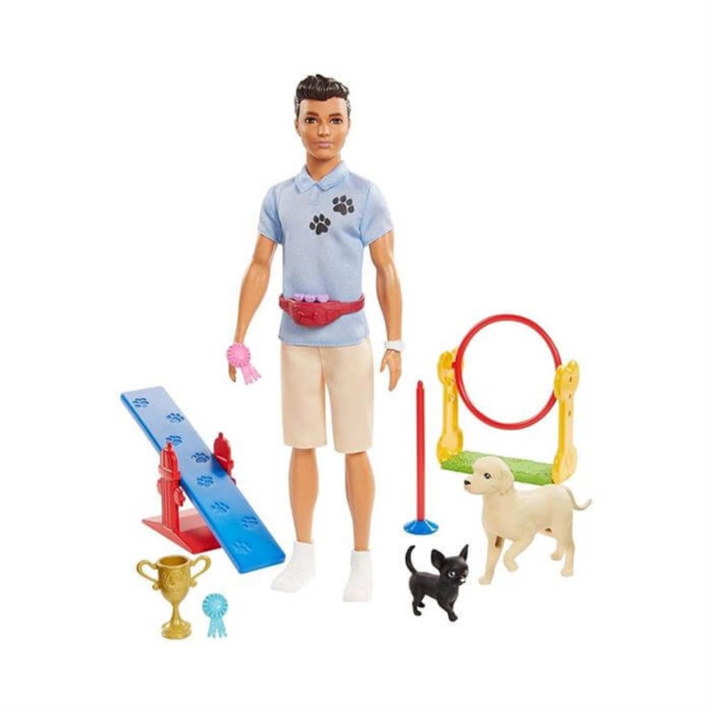 Barbie Ken Ve Meslekleri Oyun Setleri GJM32-GJM34 Barbie GJM34