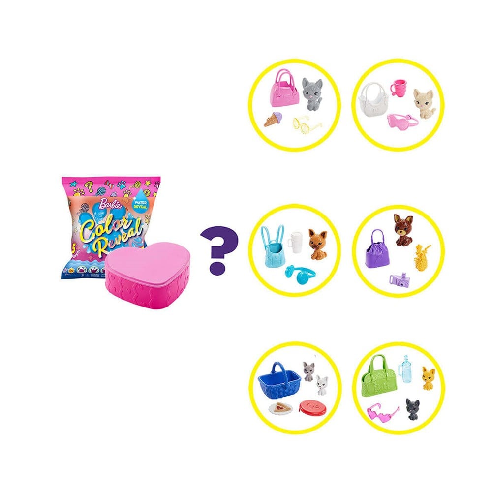 Barbie Color Reveal Sürpriz Hayvanlar Serısı Gpd25 Barbie GPD25