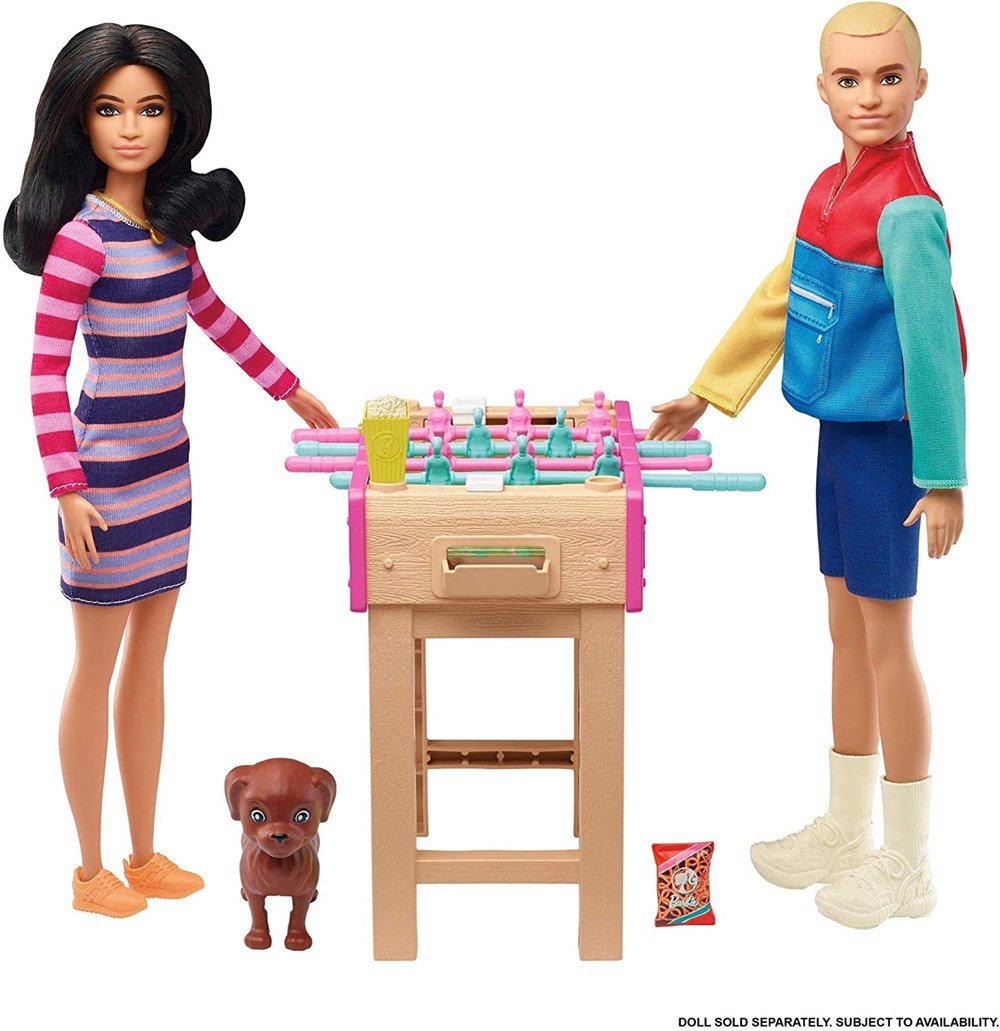 Barbie Ev Dekorasyonu Oyun Setleri GRG75-GRG77