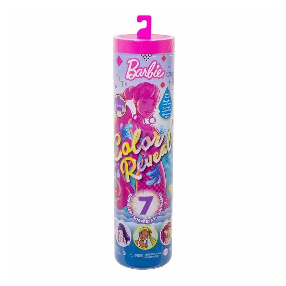 Barbie Color Reveal Renk Değiştiren Sürpriz Barbie Renk Bloklu Bebekler Serisi - Seri 2 GWC56 Barbie GWC56