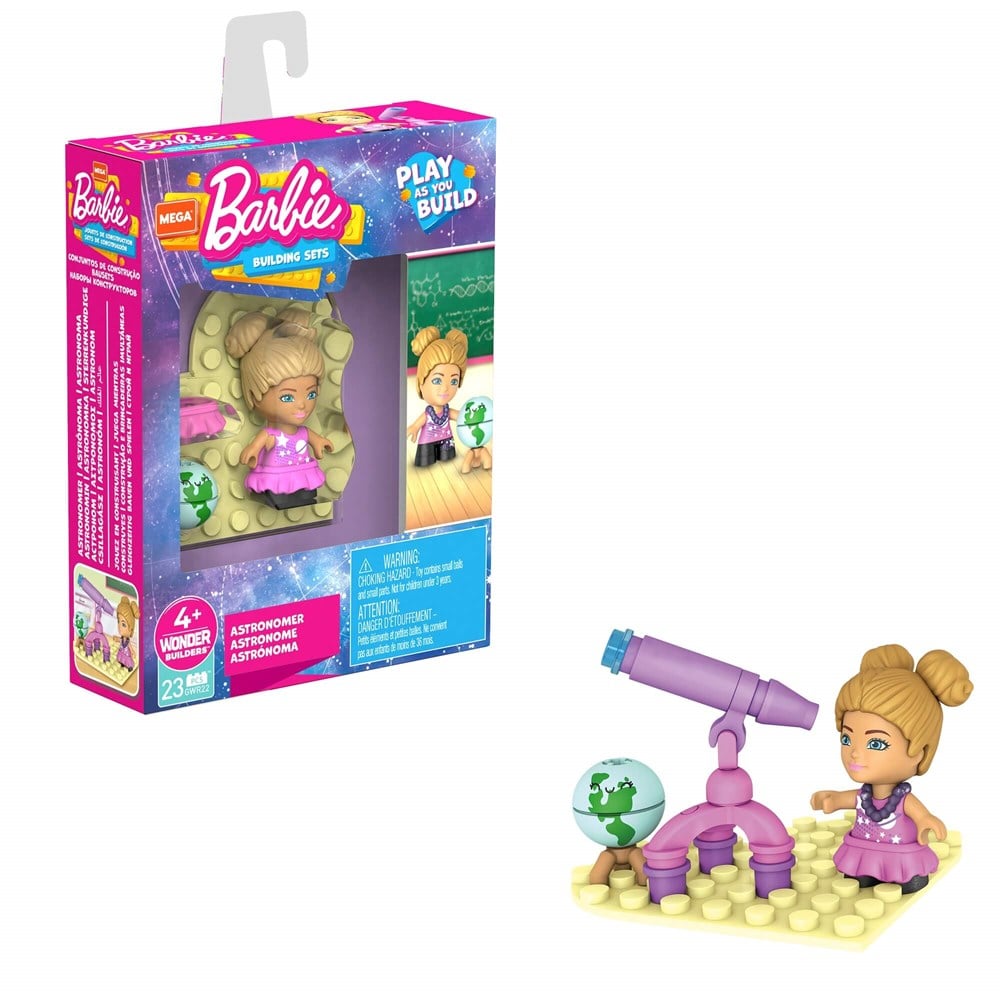 MEGA BARBIE MINI FIGURLER SERISI GWR21-GWR22 Barbie GWR22
