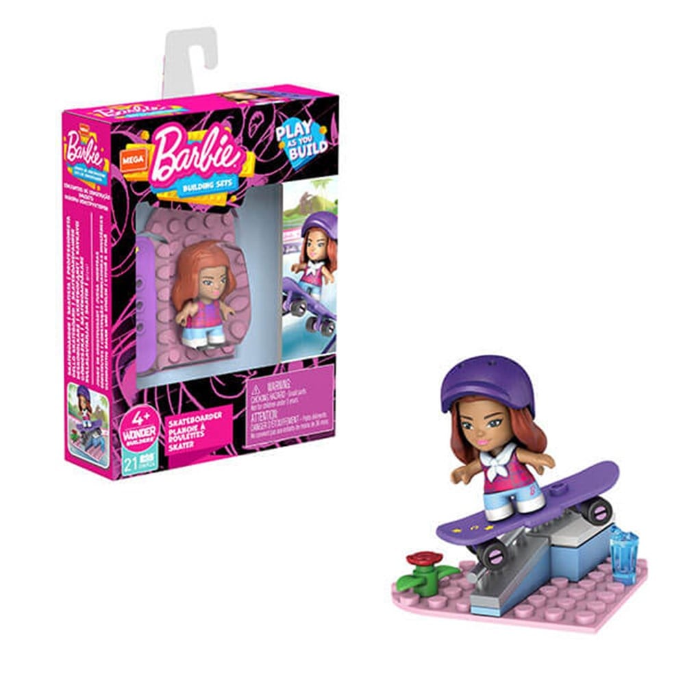 MEGA BARBIE MINI FIGURLER SERISI GWR21-GWR24 Barbie GWR24