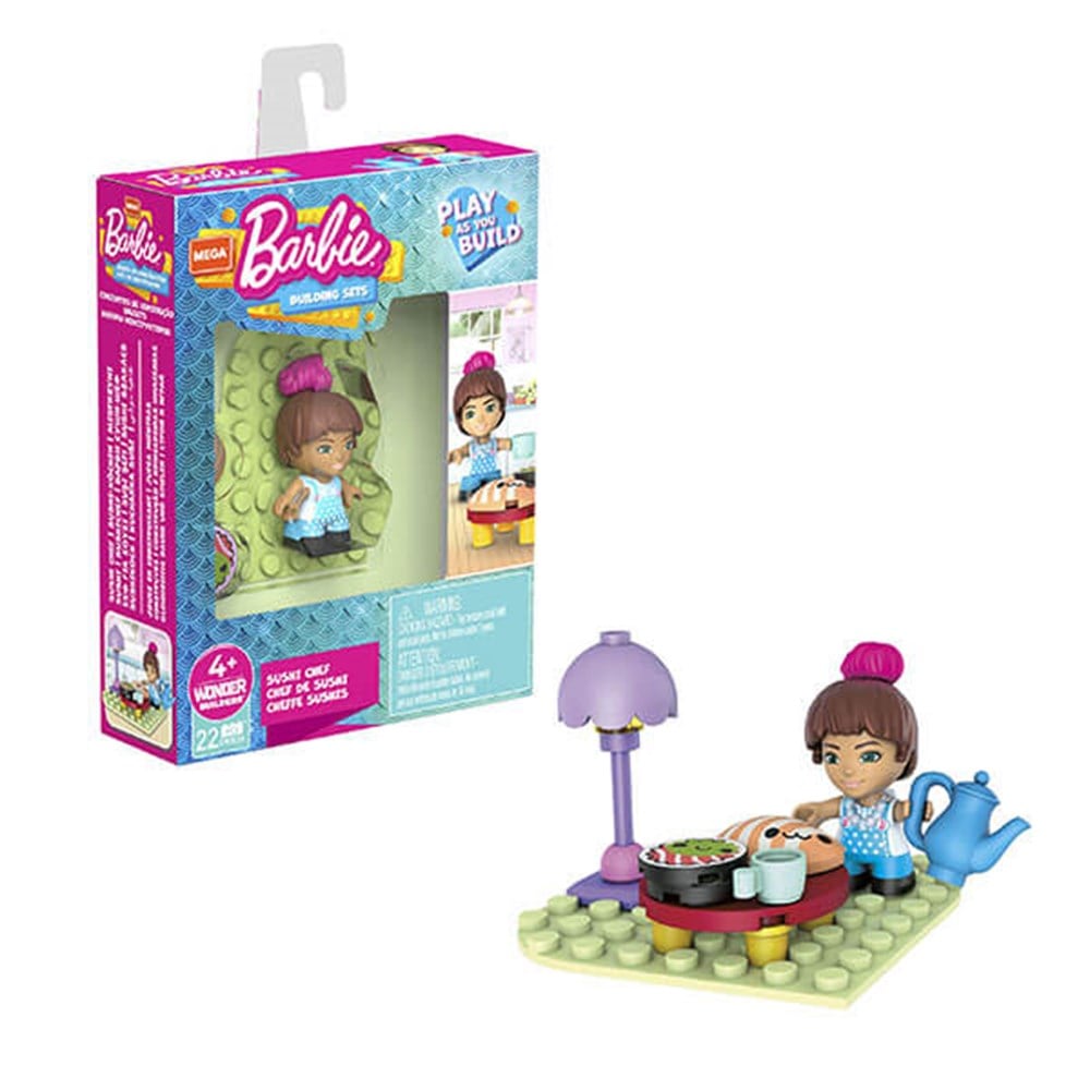 MEGA BARBIE MINI FIGURLER SERISI GWR21-GWR26 Barbie GWR26