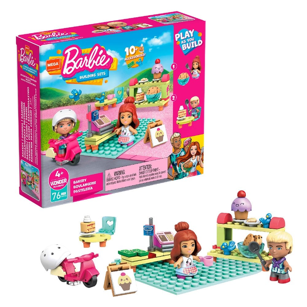 MEGA Barbie Şehir Hayatı Setleri GWR31-GWR32 Barbie GWR32
