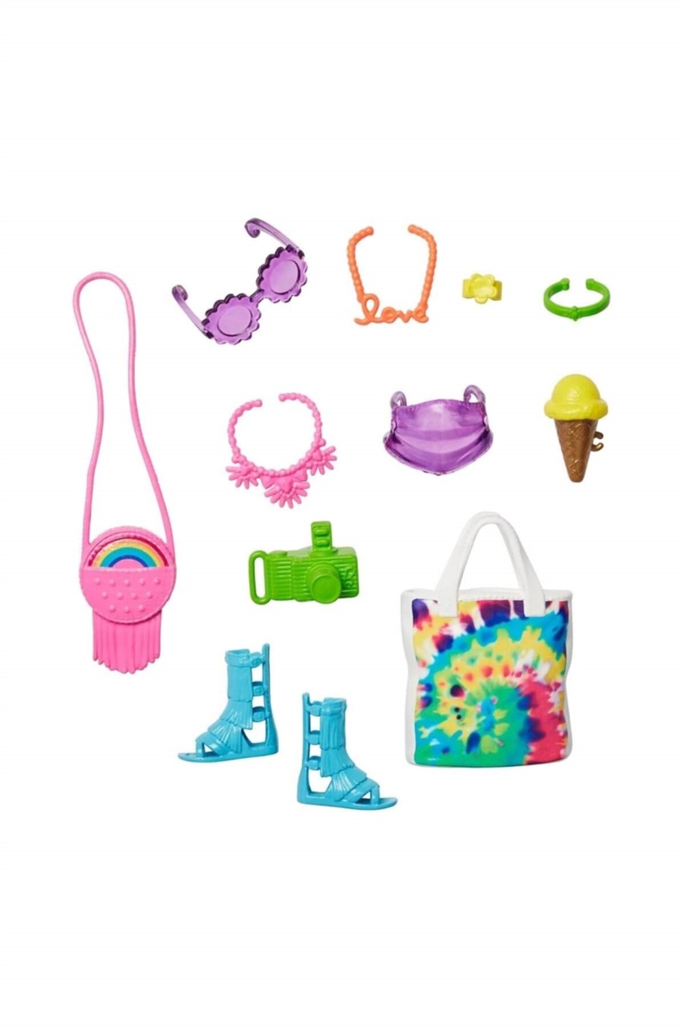 Barbie'nin Moda Aksesuarları Paketi GWD98-HBV43 Barbie HBV43