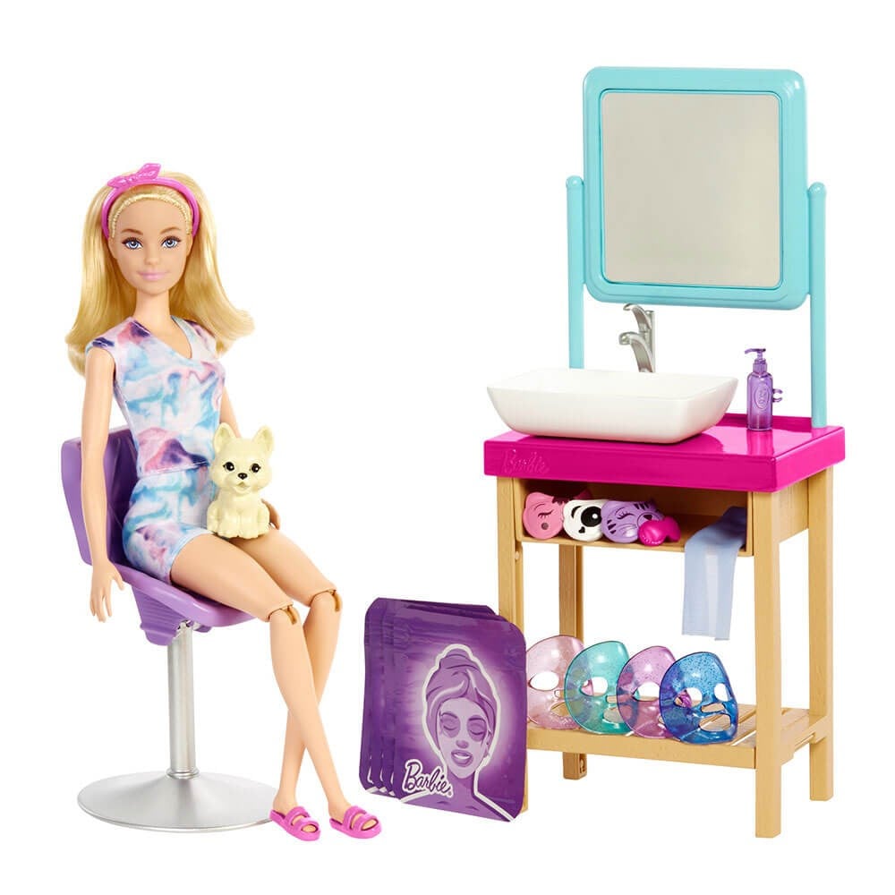 Barbie Welness Işıltı Dolu Spa Günü Oyun Seti HCM82 HCM82 Barbie HCM82
