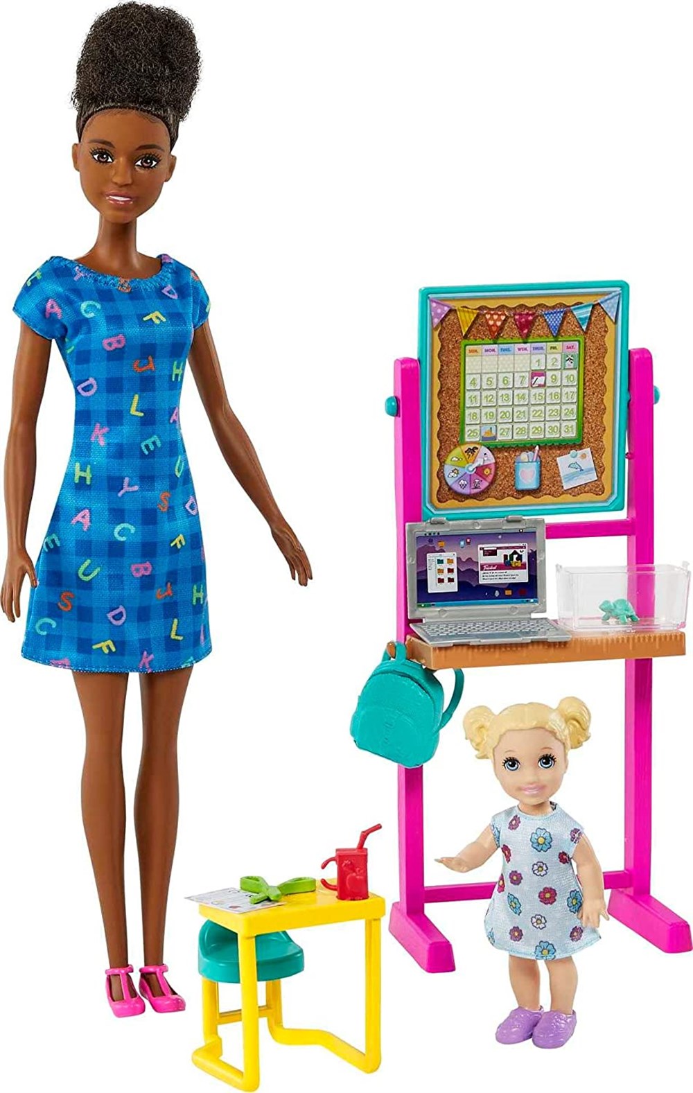 Barbie Ben Büyüyünce Oyun Seti Öğretmen, Siyah Saçlı DHB63-HCN20