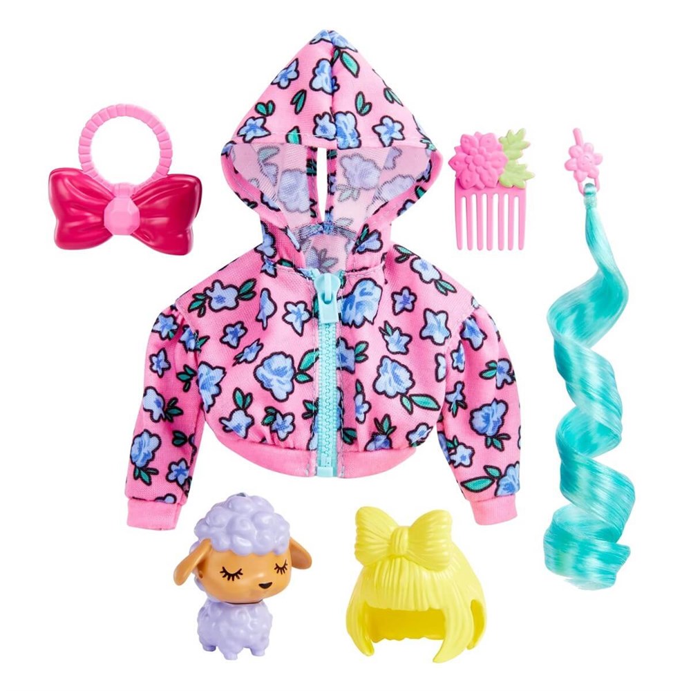 Barbie Extra Kıyafet Paketleri HDJ38-HDJ39 Barbie HDJ39